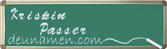 Krispin Passer Visitenkarte